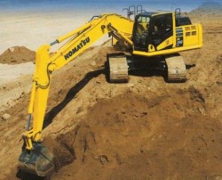 Komatsu bringt seine hydraulische Bagger PC240 LC-10 auf dem europäischen Markt !