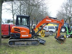 O putere mai mare pentru mini-excavatorul Kubota U55-4!