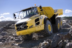 Volvo CE inova com os dumpers articulados série F