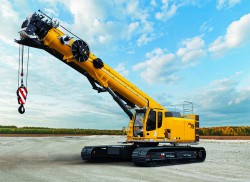 Grove GHC, a nova gama de gruas sob rastos produzida por Manitowoc e Sennebogen
