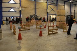The Procarist forklift driver competition took place October 7, 2011