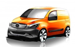 A nova carrinha comercial Mercedes chama-se Citan 