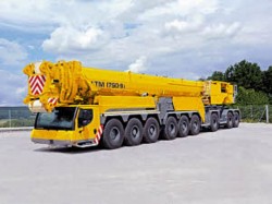 New Liebherr LTM 1750-9.1 all-terrain crane