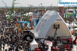 La feria Bauma 2013 tendrá lugar del 15 al 21 de abril en Munich, Alemania