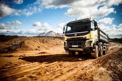 Bauma 2013 : Volvo Trucks dévoile son nouveau camion de chantier Volvo FMX!