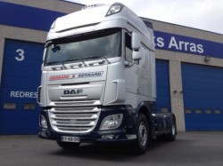 Le premier DAF XF Euro 6 livré aux transports Bernard & Bernard