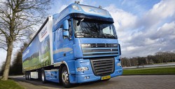 DAF EcoDrive Challenge 2014 : les camions DAF testés sur leur consommation de carburant.