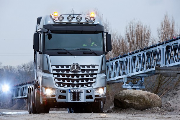 Mercedes SLT range, new Actros and Arocs for exceptional