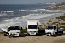 O Fuso Canter 4x4 para as operações arriscadas