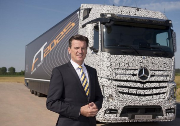 Mercedes dévoile son camion à pilotage automatique, le Future Truck 2025 -  Nouveautés Poids Lourds 