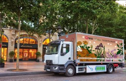 Renault Trucks D 100% électrique en test à Paris