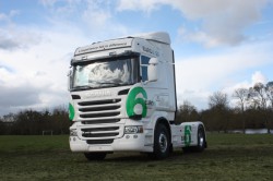 Démonstration de la gamme moteur Euro 6 par Scania France
