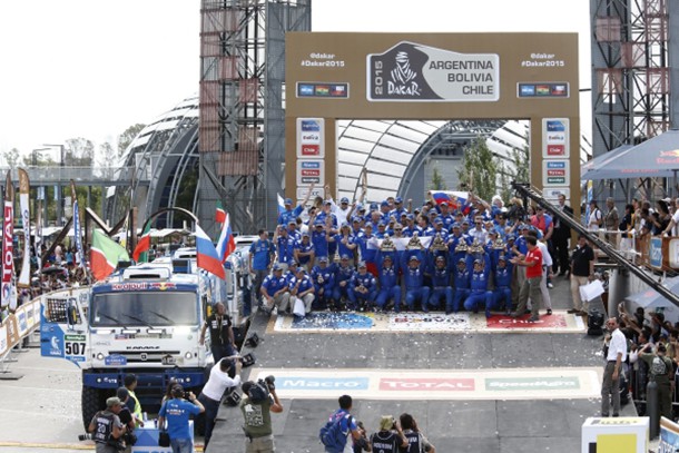 Dakar camioane 2015: ruşii pe podium!