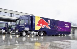 Des Renault Trucks T pour l’écurie F1 de Red Bull