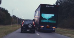 Samsung lança o sistema « Safety Truck » para evitar os acidentes 