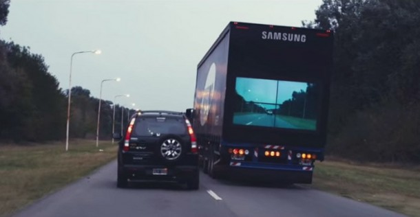 Samsung testuje nowy system « Safety Truck » dla unikania wypadków drogowych - Nowości Pojazdy Ciężarowe - Europa Ciężarówki