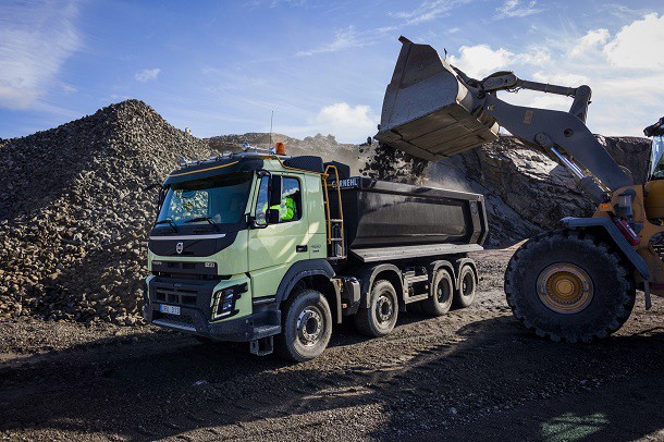 VOLVO FMX 8x4 dump truck, VOLVO FMX 8x4 dump truck