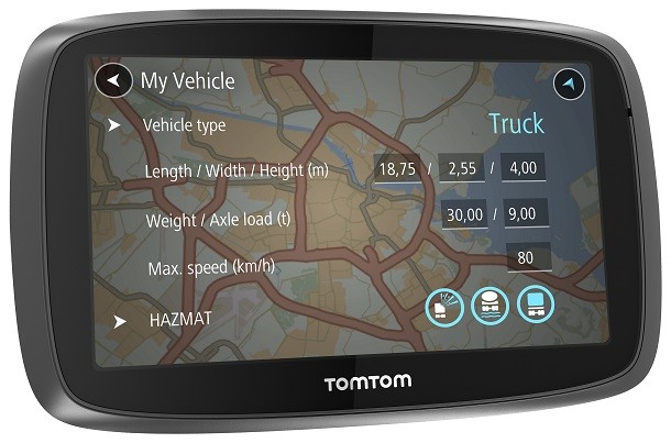 Trucker 5000, le nouveau GPS pour poids-lourds de TomTom