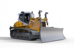 Liebherr will introduce their new PR 726 bulldozer at the NordBau 2015 exhibition