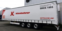 Deux nouveautés chez Kässbohrer : la remorque Maxima K.SCL X + et le service K-Advance Care