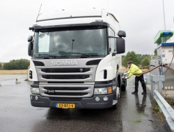 Scania makes gas trucks compatible with the Opticruise  