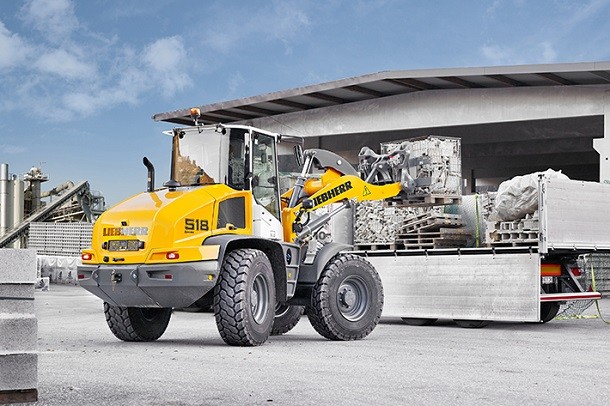 The new Liebherr wheel stereoloaders L 514 and L 518