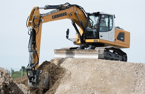 Una nueva excavadora sobre cadenas versátil firmada Liebherr: La R 918