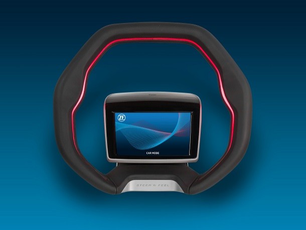 Un volant pour la conduite autonome