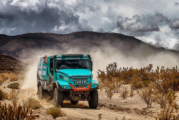 Le Team Petronas De Rooy Iveco se lance dans les grands rallyes 2018