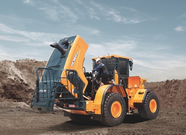 Hyundai lanceert een nieuwe wiellader voor de afvalverwerking