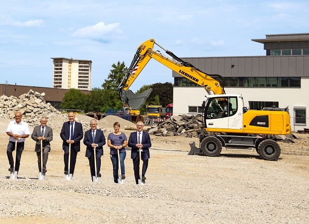 Liebherr construit son nouveau centre logistique