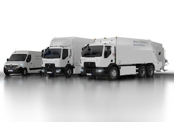 Renault Trucks prepara uma nova gama de camiões elétricos 