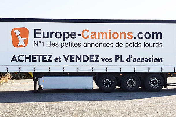 Camion Rideaux Côté Avant Pour pour DAF Volvo Scania Homme