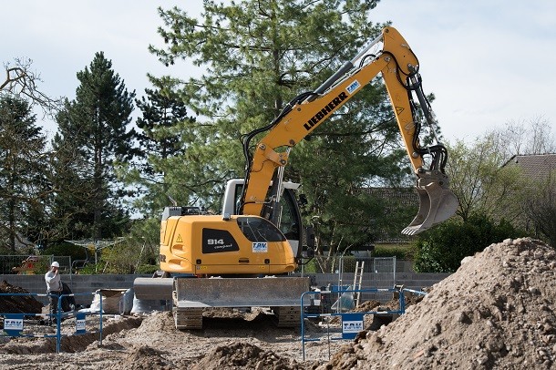 Il primo cliente per la R 914 Compact Liebherr fase IV