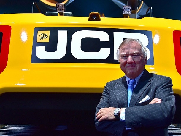 Bilan positif pour JCB : des ventes record en 2017