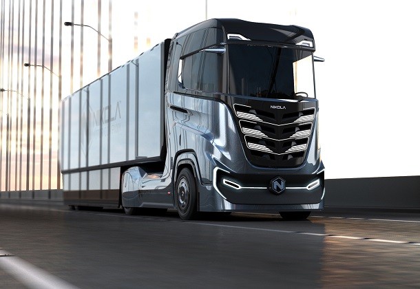 Le Nikola Tre, camion à hydrogène 100% autonome conçu pour l'Europe