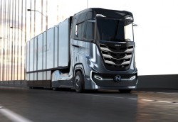 De Nikola Tre, een 100% autonome vrachtwagen op waterstof ontwikkeld voor Europa