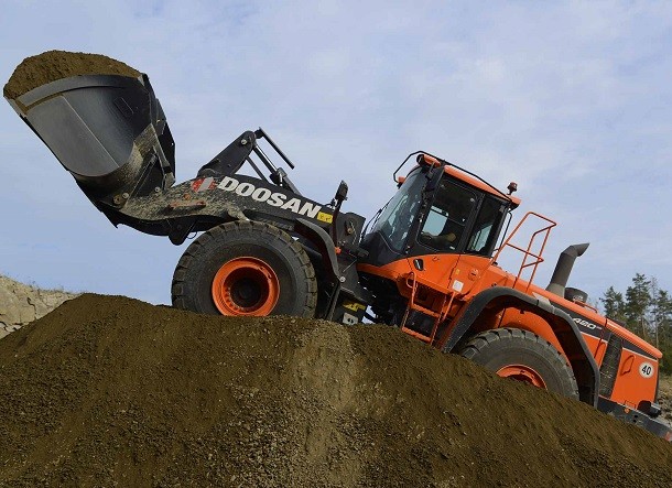 3 nouvelles chargeuses sur pneus Doosan à Bauma 2019