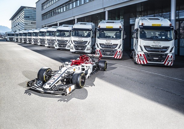 Iveco équipe le Team Alfa Romeo Racing
