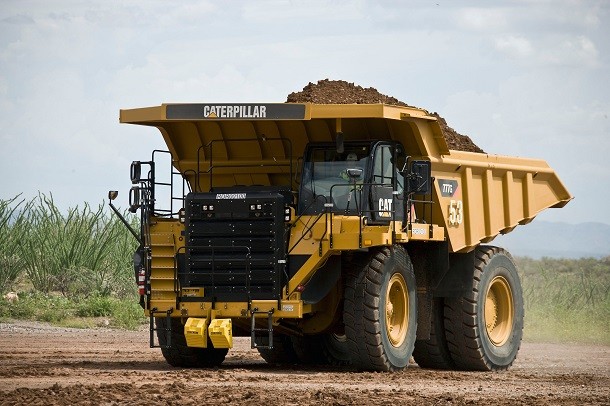 Le nouveau tombereau 777G de CAT
