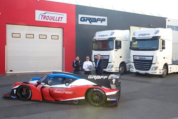 5 DAF XF pour le Team Graff