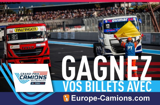 Europe Camions vous invite au Grand-Prix Camions du Castellet 2019