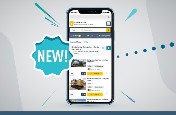 Europa-Maquinaria.com adota um novo design