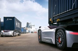 Vera, le poids lourd sans cabine de Volvo Trucks passe à l'action !