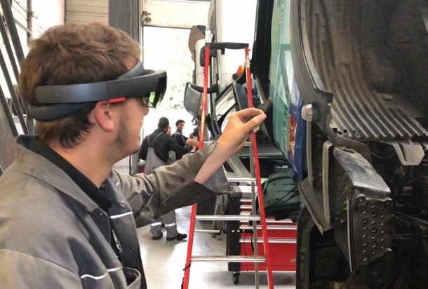 Des lunettes holographiques pour les techniciens MAN