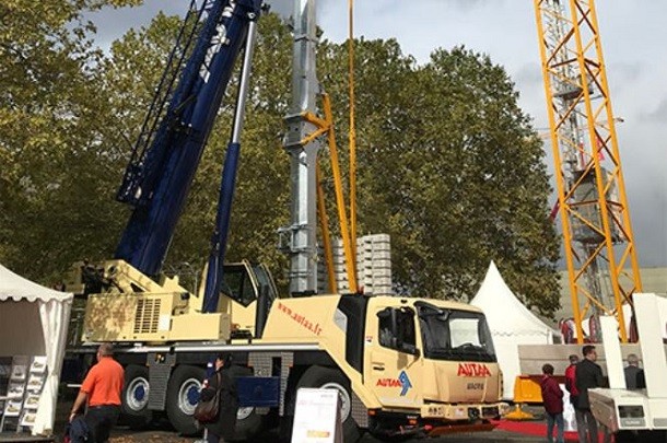 Manitowoc présente ses nouvelles grues en France