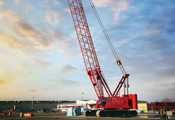 Manitowoc présente sa nouvelle grue sur chenilles, la MLC150-1
