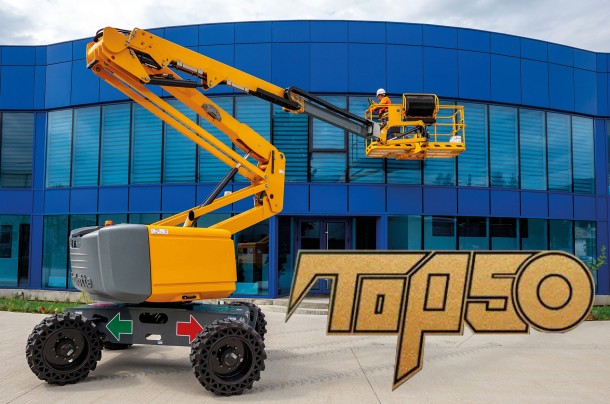 Il premio “TOP 50 China Construction Machinery Products of the Year” per Haulotte
