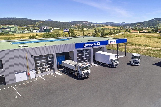 3 nouveaux garages DAF
