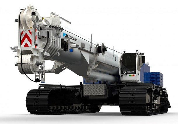 GTC-1800EX, la nouvelle grue sur chenilles Tadano
